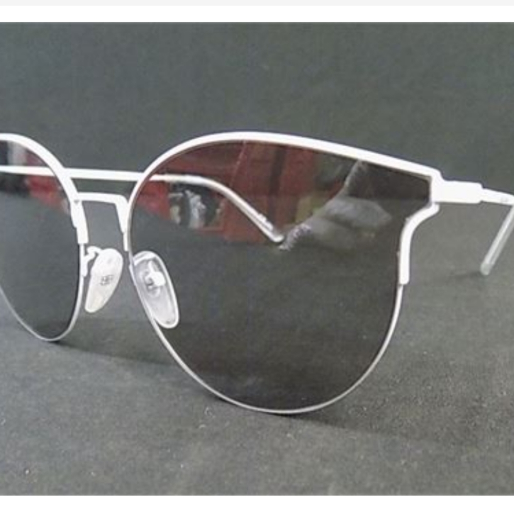 Balenciaga Logo Print Cat Eye Sunglasses BB0021SK - Picture 5 of 16